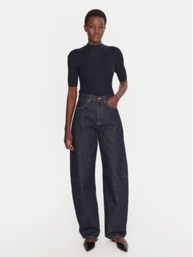 BOSS Golf Faleri 50542885 Granatowy Regular Fit