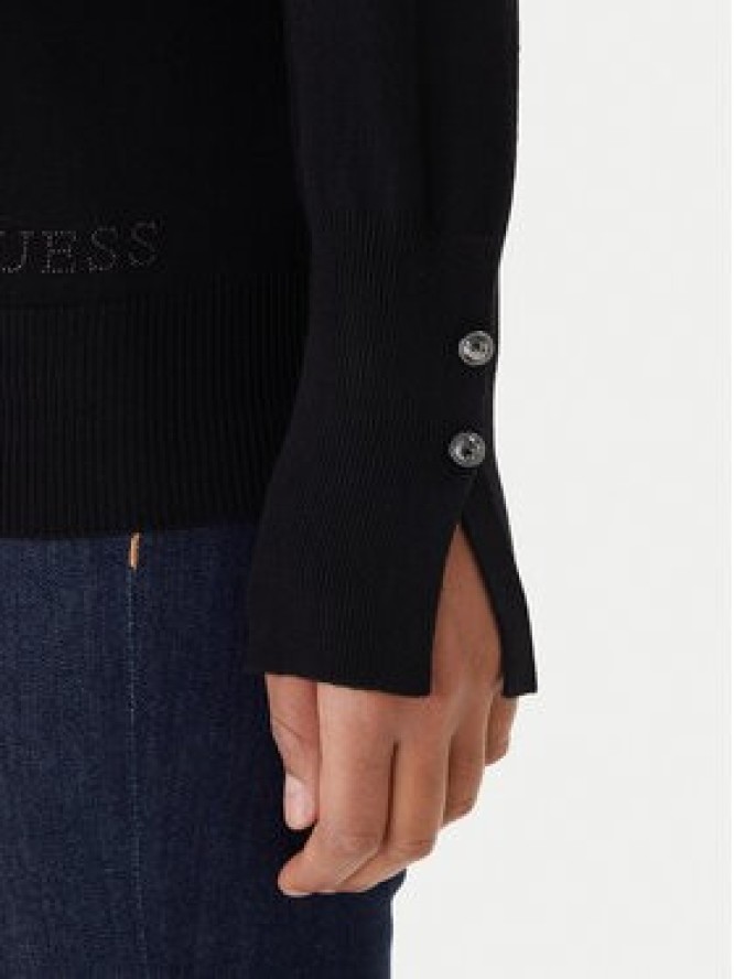 Guess Sweter W2YR31 Z2V62 Czarny Regular Fit