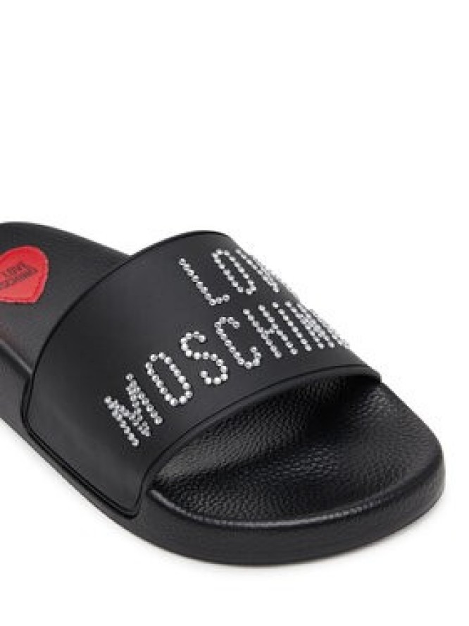 LOVE MOSCHINO Klapki JA28122G0MI13000 Czarny