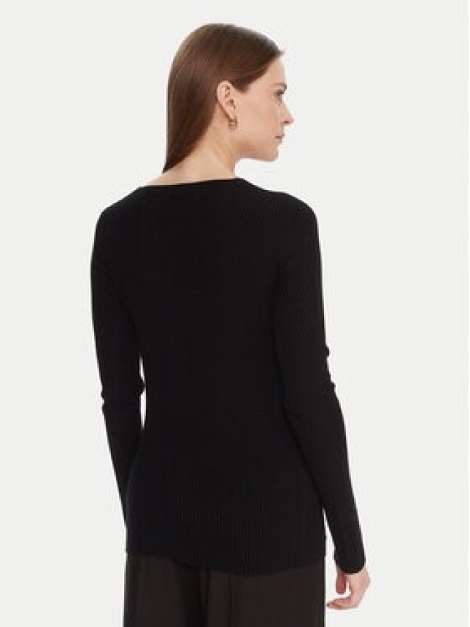 Kontatto Sweter 3M0818C Czarny Slim Fit