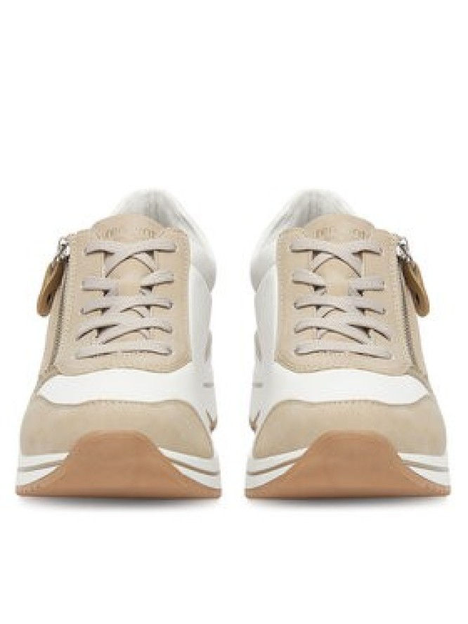 Remonte Sneakersy D0T01-80 Beżowy