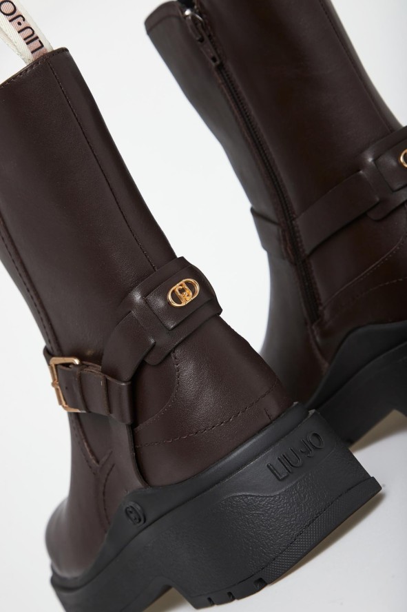 Botki damskie skórzane LIU JO