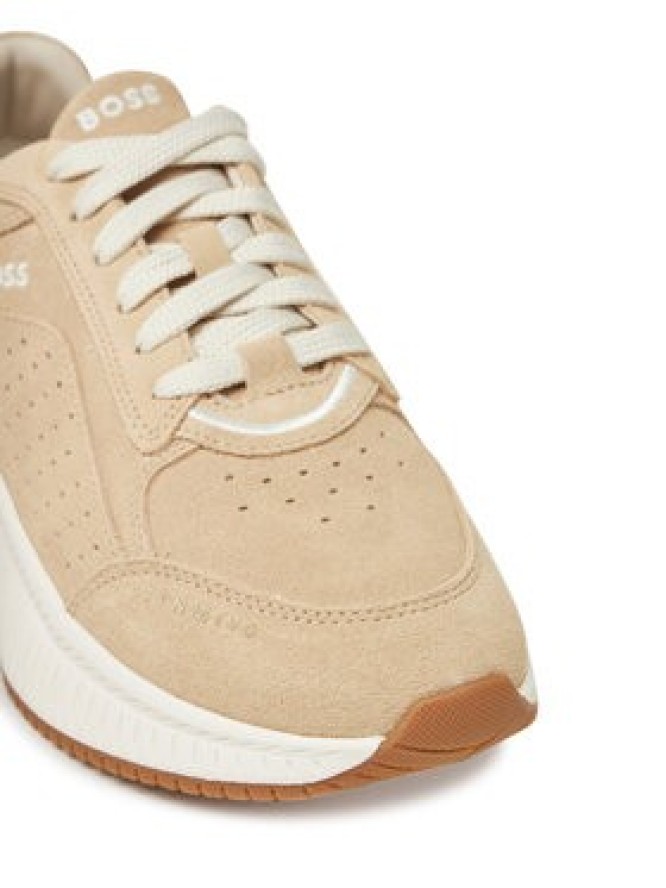 BOSS Sneakersy Ttnmevo 50536421 Beżowy