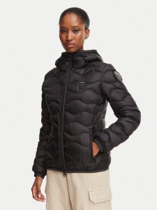 Blauer Kurtka zimowa Camelia 26WBLDC03033 Czarny Regular Fit