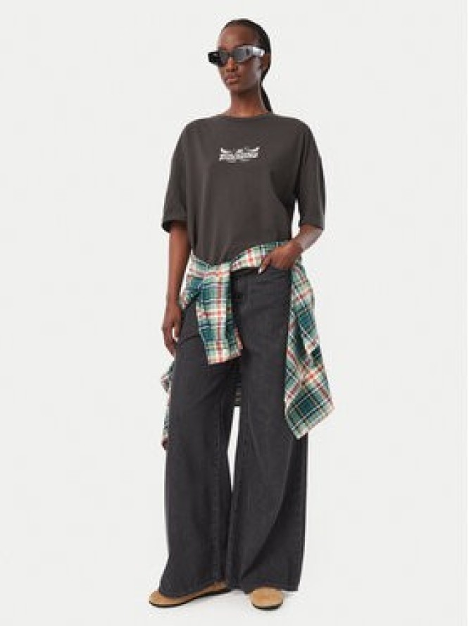 Billabong T-Shirt EBJZT00638 Szary ciemny Oversize