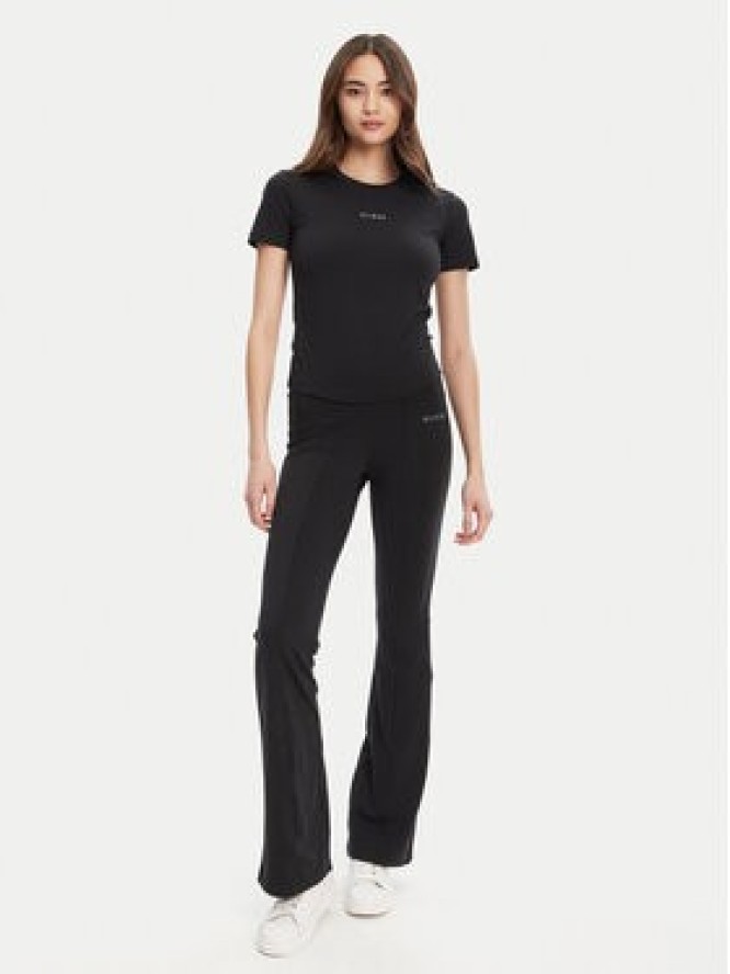 Guess T-Shirt V5RI10 KCD02 Czarny Regular Fit