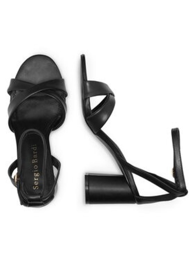 Sergio Bardi Sandały WYL3402-8Z-SB Czarny