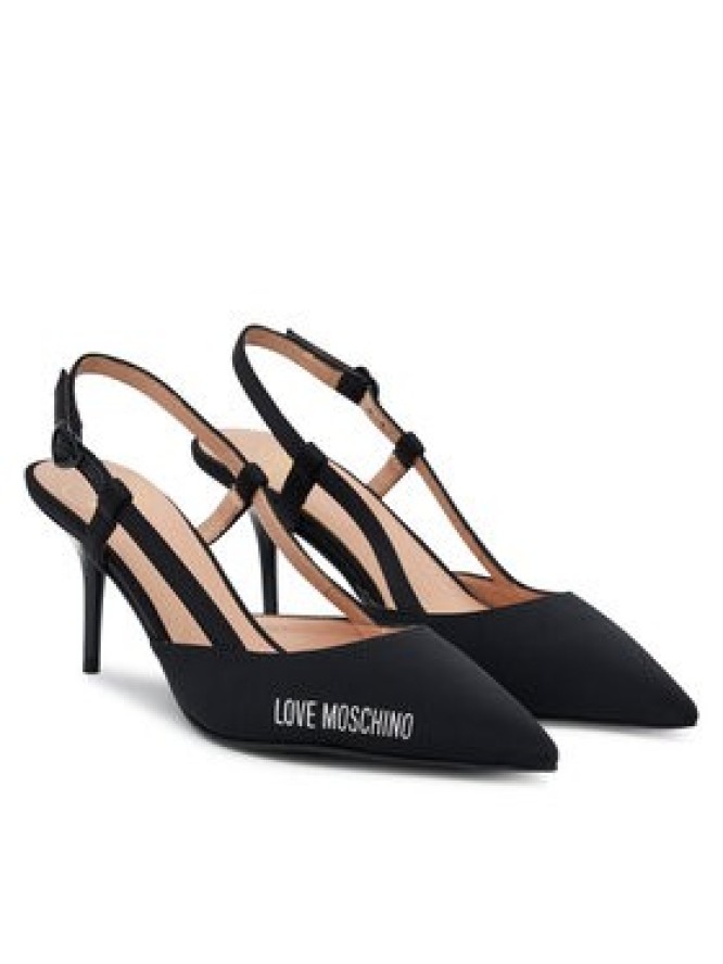 LOVE MOSCHINO Szpilki JA10267G1NIMX00040 Czarny