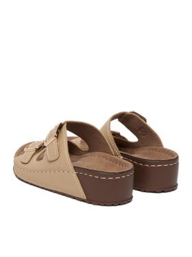 Go Soft Klapki CEO-W21202 Beżowy