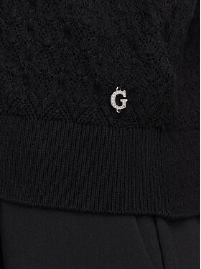 Guess Kardigan W6YR14 Z0955 Czarny Regular Fit