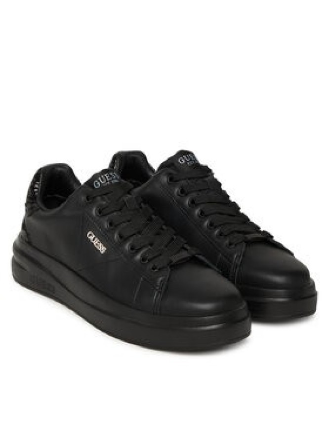 Guess Sneakersy FLFE10 ELE12 Czarny