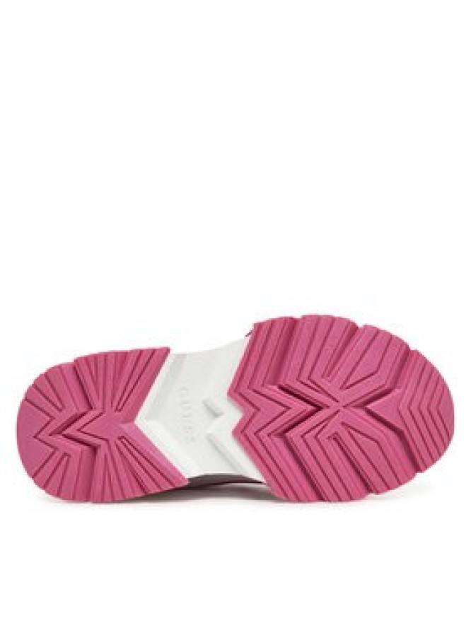 Guess Sneakersy FLJCAR ELE12 Różowy