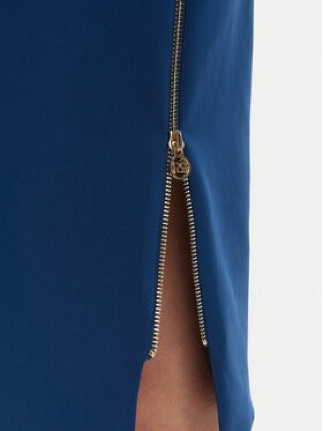 Rinascimento Spódnica ołówkowa CFC0127985003 Niebieski Slim Fit