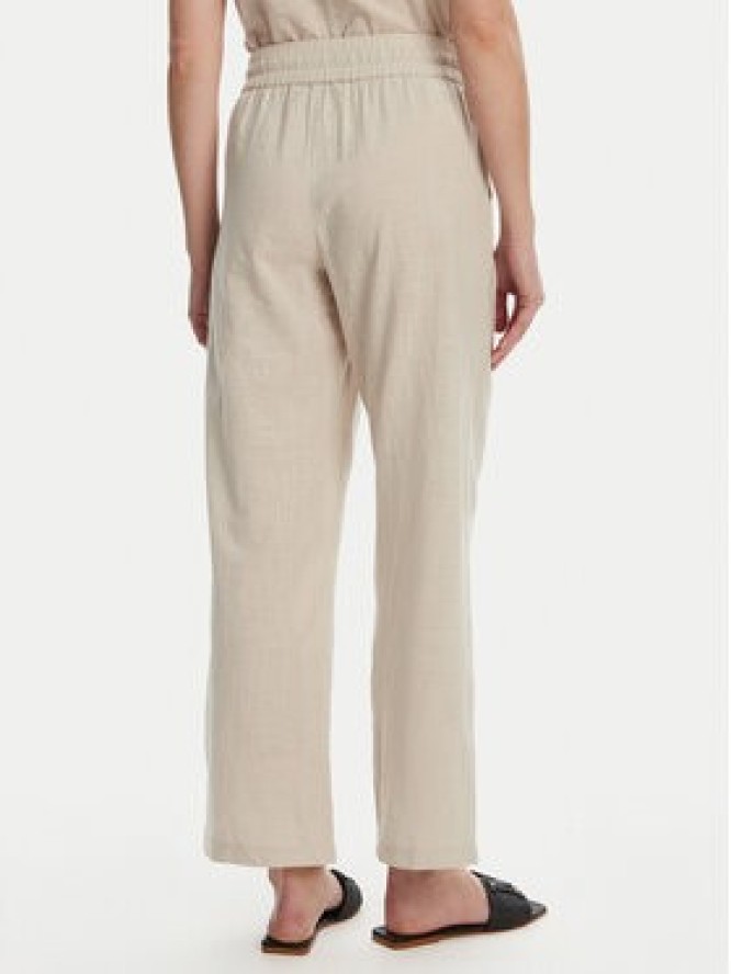 Vero Moda Spodnie materiałowe Caia 10333796 Beżowy Wide Leg