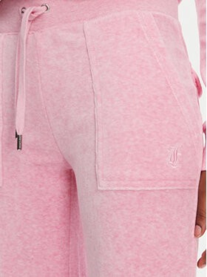 Juicy Couture Spodnie dresowe Layla JCSEBJ001 Różowy Flared Leg