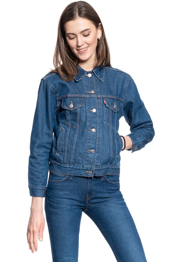 DAMSKA KURTKA JEANSOWA LEVI’S Ex- Boyfriend Trucker 299440011
