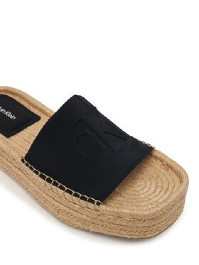 Calvin Klein Espadryle Ebeth HW0HW02894 Czarny