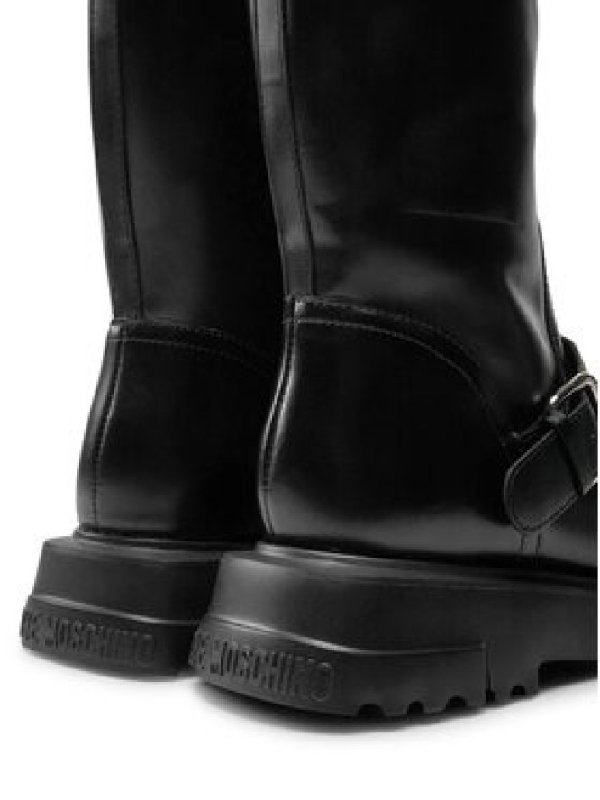 LOVE MOSCHINO Botki JA24134G1LIA0000 Czarny