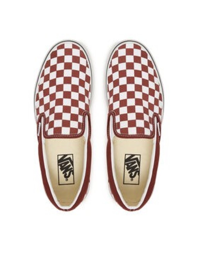 Vans Tenisówki Classic Slip-On VN000DAHFSB1 Bordowy