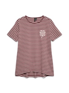Vero Moda Koszulka w kolorze bordowym rozmiar: S