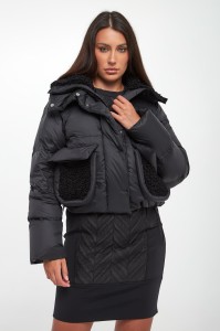 Kurtka damska puchowa z futerkiem SPORTALM