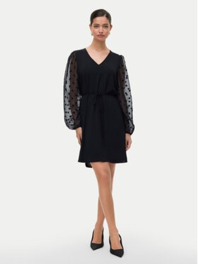 Vero Moda Sukienka koktajlowa Alva 10337473 Czarny Regular Fit
