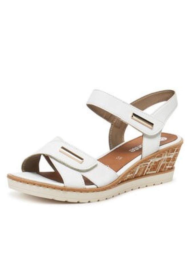 Remonte Sandały R6266-80 Biały