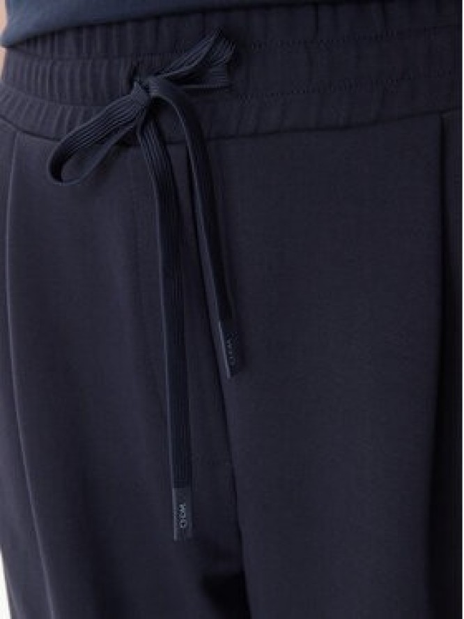 Weekend Max Mara Spodnie dresowe Perdoni 2615781051 Granatowy Wide Leg