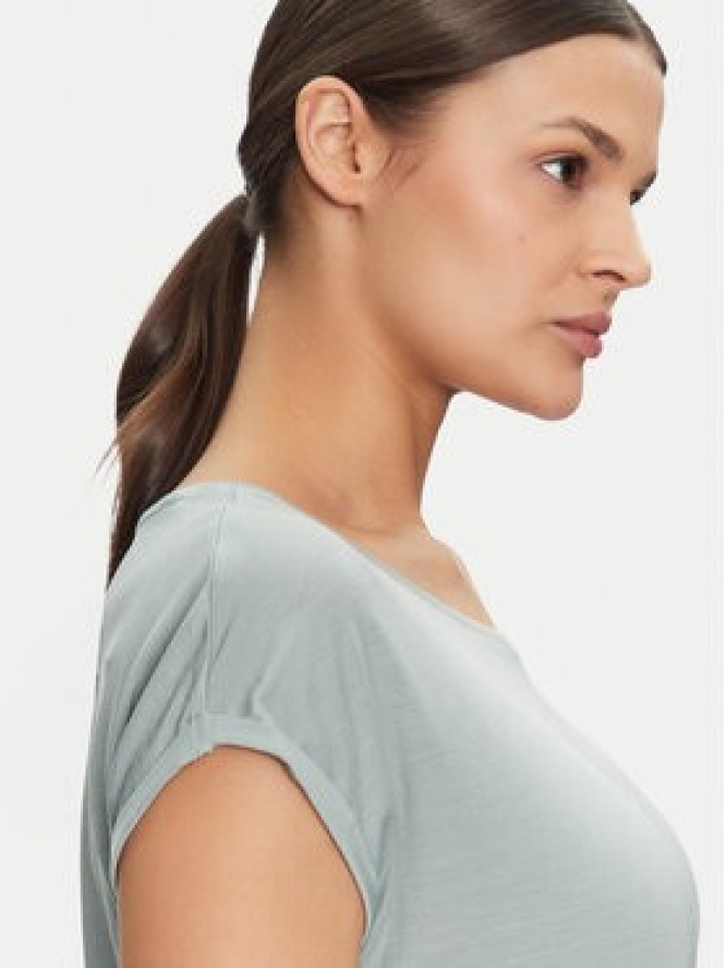 Vero Moda T-Shirt Ava 10284468 Zielony Regular Fit