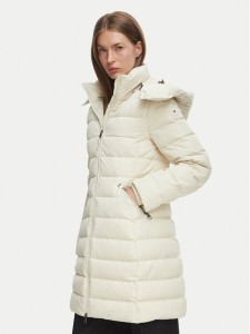 Tommy Hilfiger Kurtka puchowa WW0WW51111 Kremowy Regular Fit