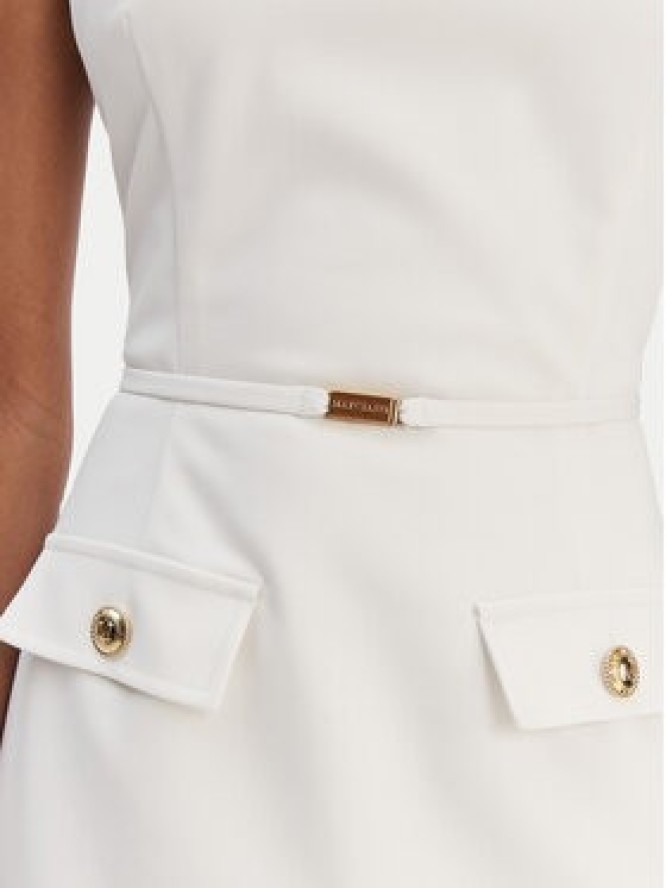 Marciano Guess Sukienka koktajlowa 6RGK17 7311A Biały Regular Fit