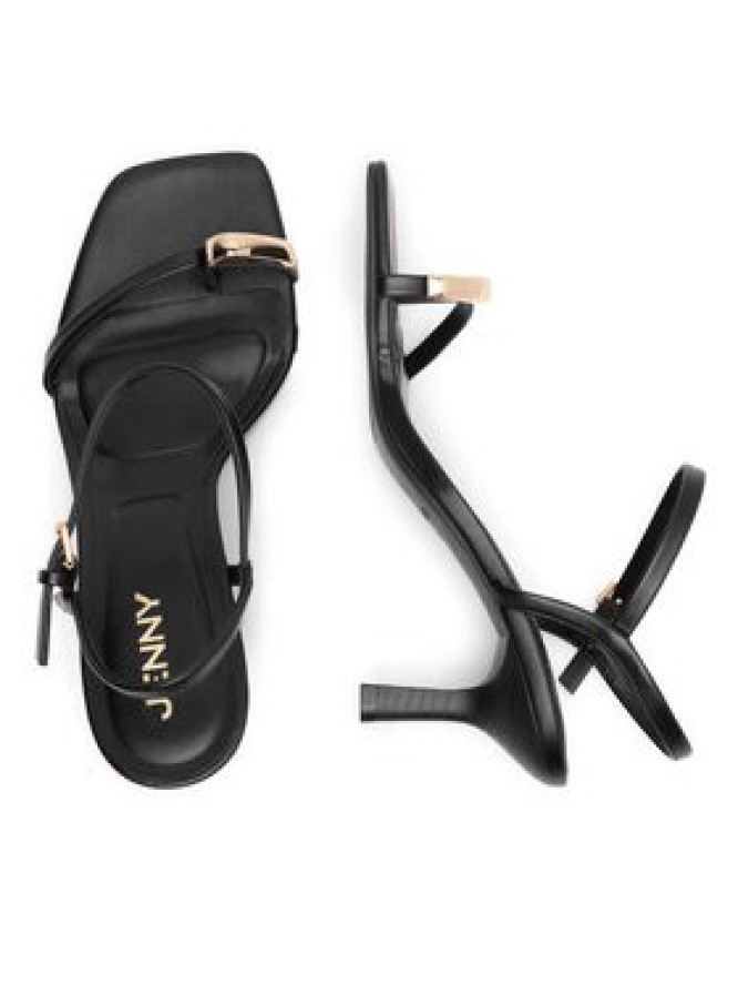 JENNY Sandały CD24073-1 Czarny