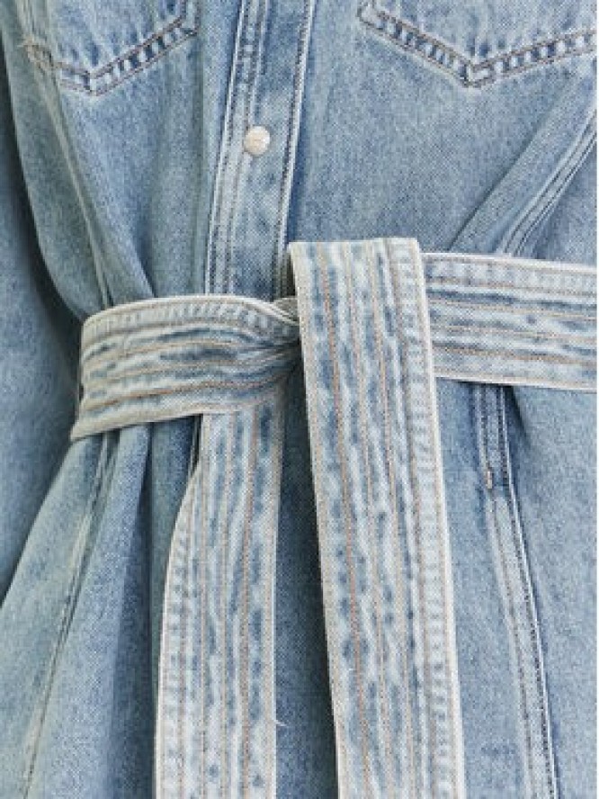 BOSS Sukienka jeansowa 50546068 Niebieski Regular Fit