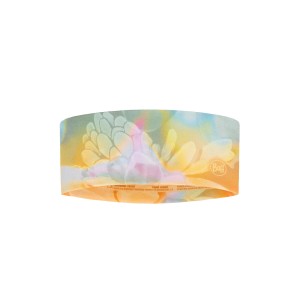 Opaska na głowę Buff Coolnet UV Wide Headband - esmerald seagrove green