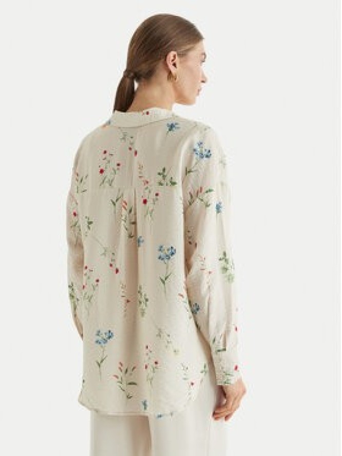 Vero Moda Koszula Josie 10315150 Beżowy Oversize