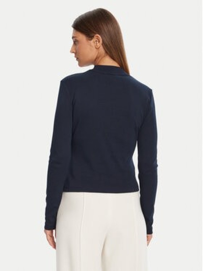 Tommy Hilfiger Sweter Cody WW0WW47307 Granatowy Slim Fit