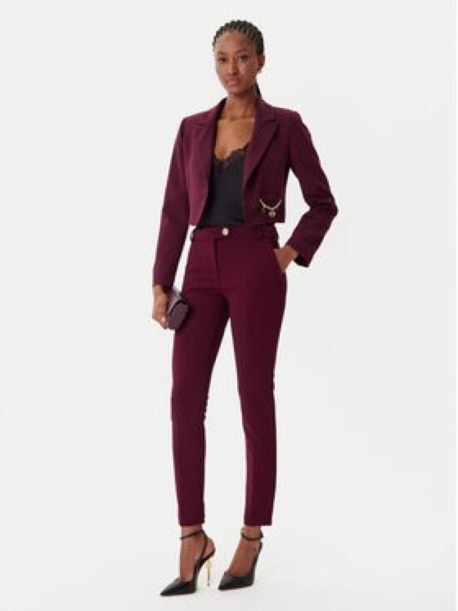 Rinascimento Bolerko CFC0126215003 Bordowy Regular Fit