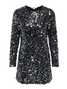 ONLY Sukienka koktajlowa Anika 15358384 Czarny Loose Fit