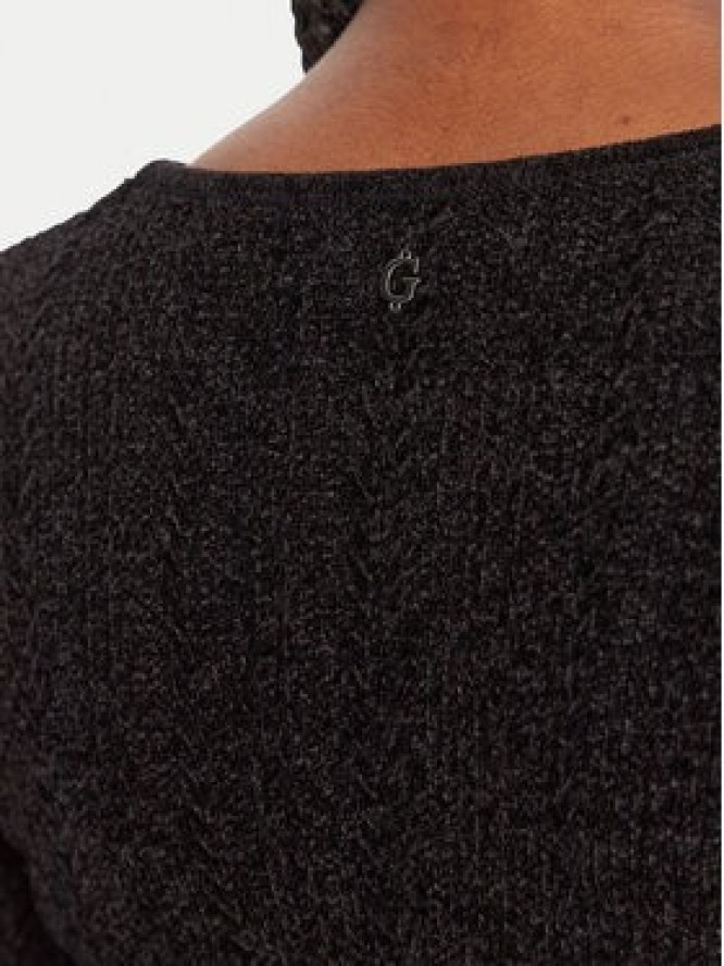 Guess Sukienka dzianinowa W5BK79 Z3902 Czarny Regular Fit