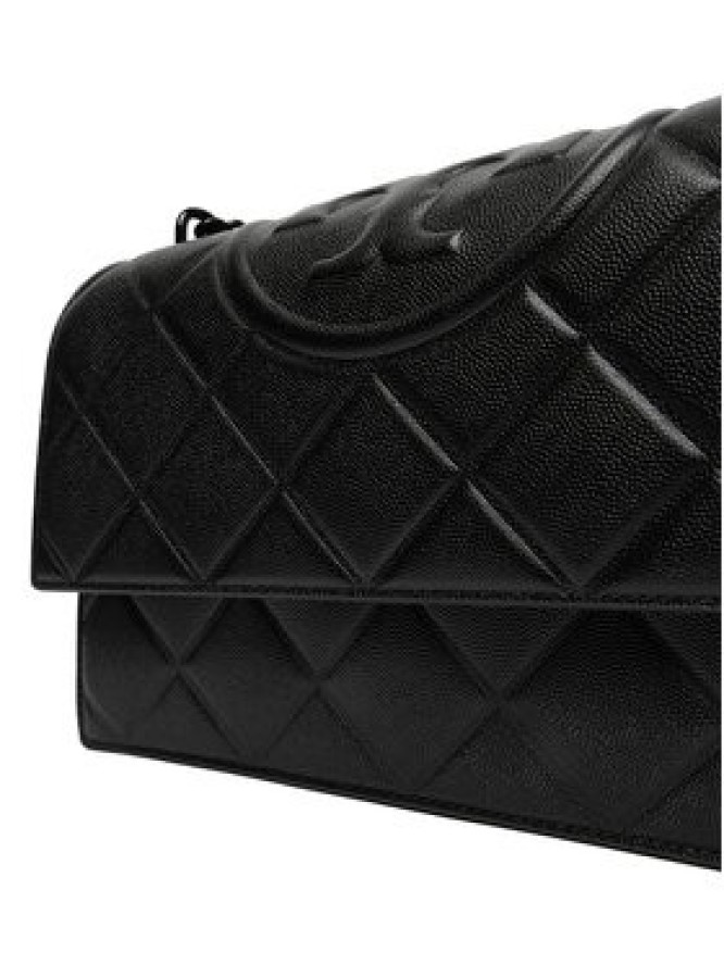 Tory Burch Torebka Fleming Soft Grain Convertible Shoulder Bag 169791 Czarny