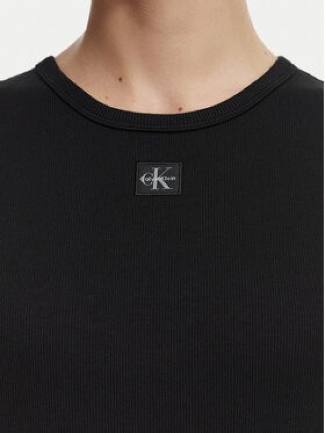 Calvin Klein Jeans Sukienka codzienna LV047G209G Czarny Slim Fit