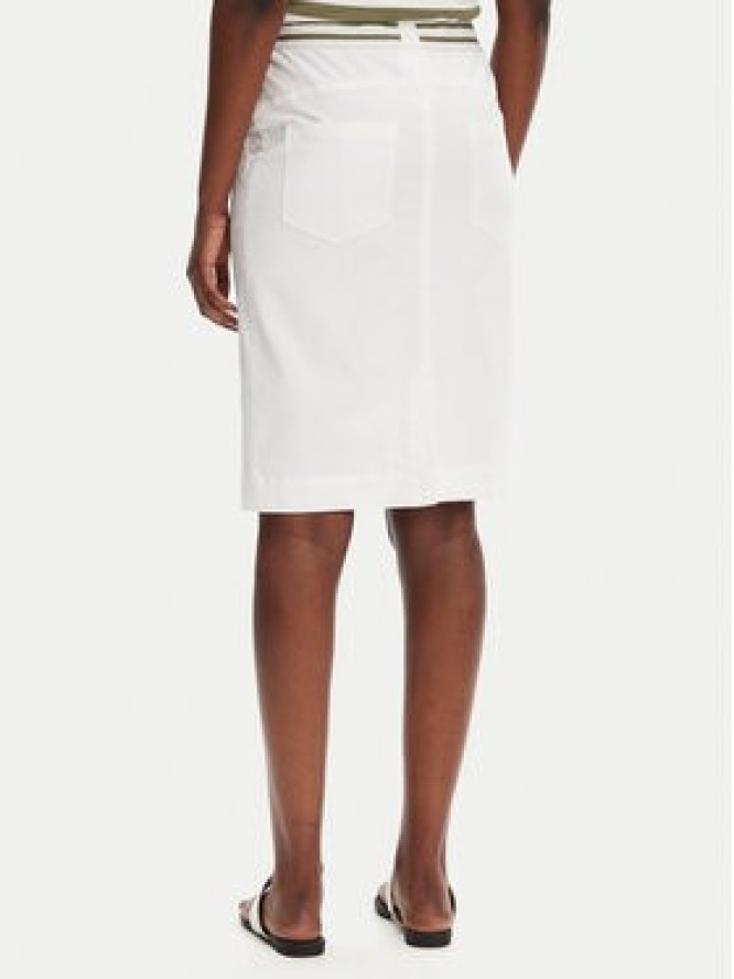 Olsen Spódnica ołówkowa 16001367 Biały Slim Fit