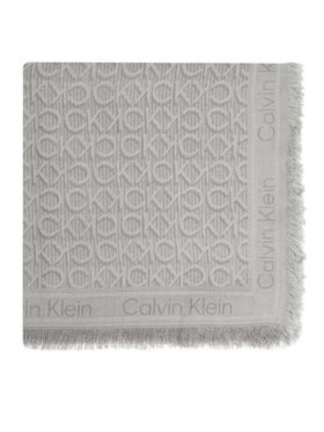 Calvin Klein Chusta K60K608779 Szary