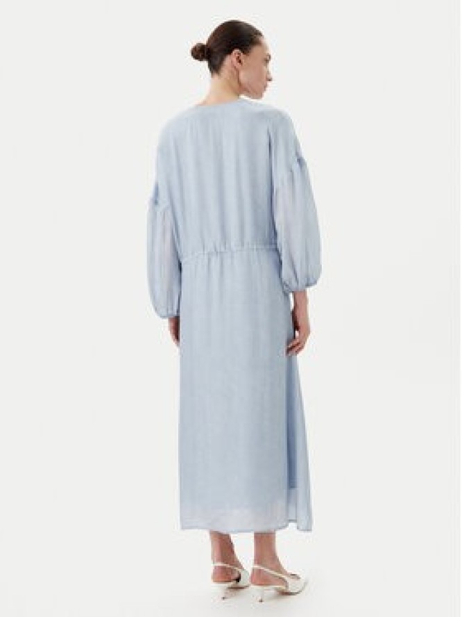Bruuns Bazaar Sukienka letnia Sinapsis Cata BBW4441 Niebieski Loose Fit