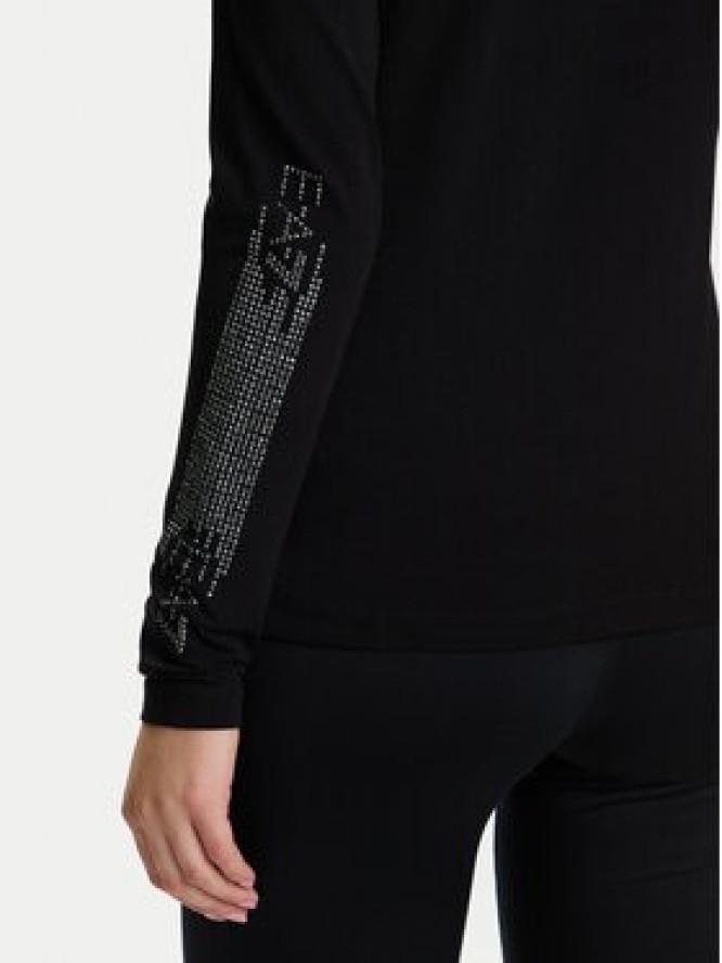 EA7 Emporio Armani Bluzka 7W000522 AF10373 UC001 Czarny Regular Fit