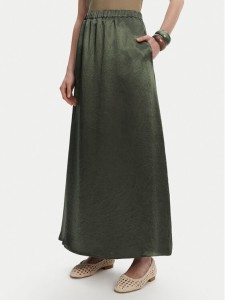 Max Mara Leisure Spódnica trapezowa Nuevo 2516101028 Zielony Regular Fit