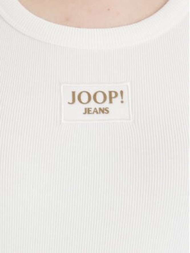 JOOP! Jeans Top 30046103 Biały Slim Fit