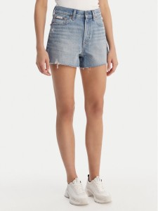 Calvin Klein Jeans Jeansy LV047F717G Biały Straight Fit