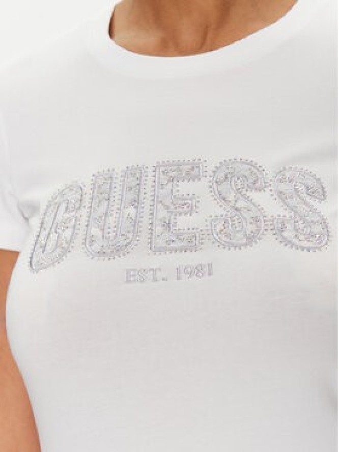 Guess T-Shirt 172699 Biały Classic Fit