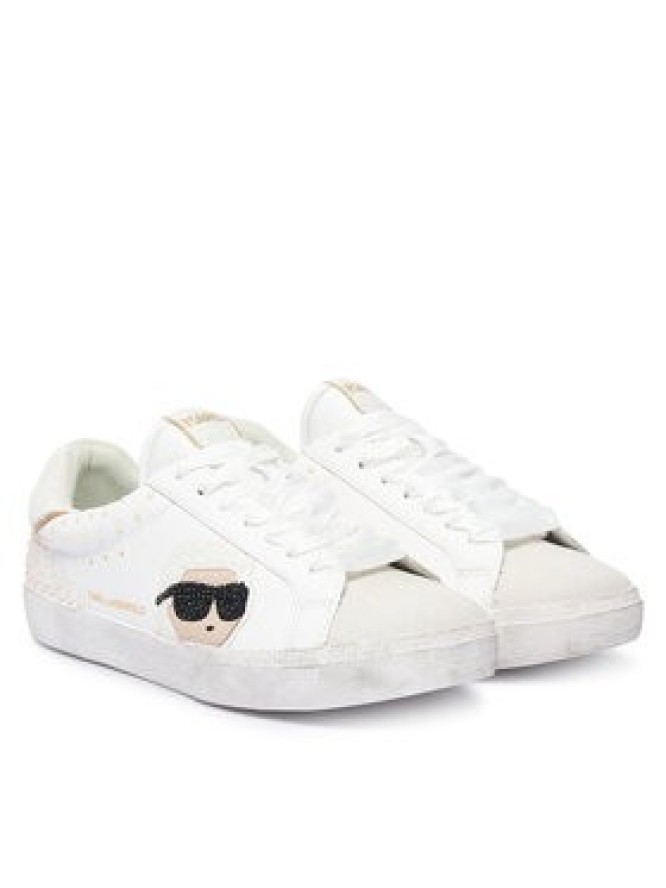 KARL LAGERFELD Sneakersy KL60130N Biały